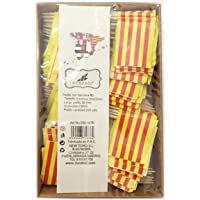 NEW TORO Palillos de Tapas con Bandera Toothpick Flags Etiquetas Pequeñas para Magdalenas Decorar Tartas Bocadillos…